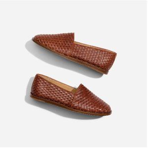 Nisolo Mara Woven Slip On Woven Brandy